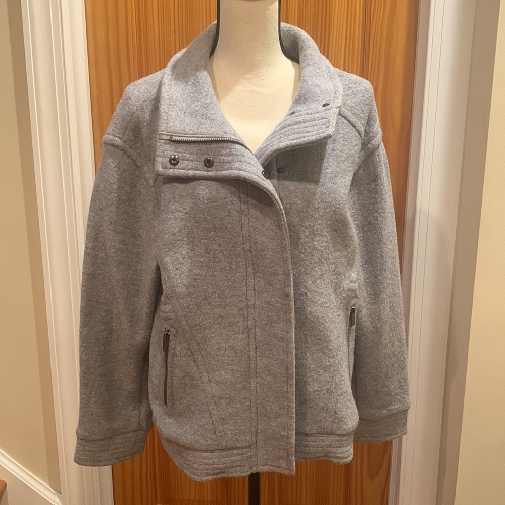 Banana Republic wool blend coat